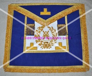 Grand Officers Full Dress Embroidered Apron - Click Image to Close